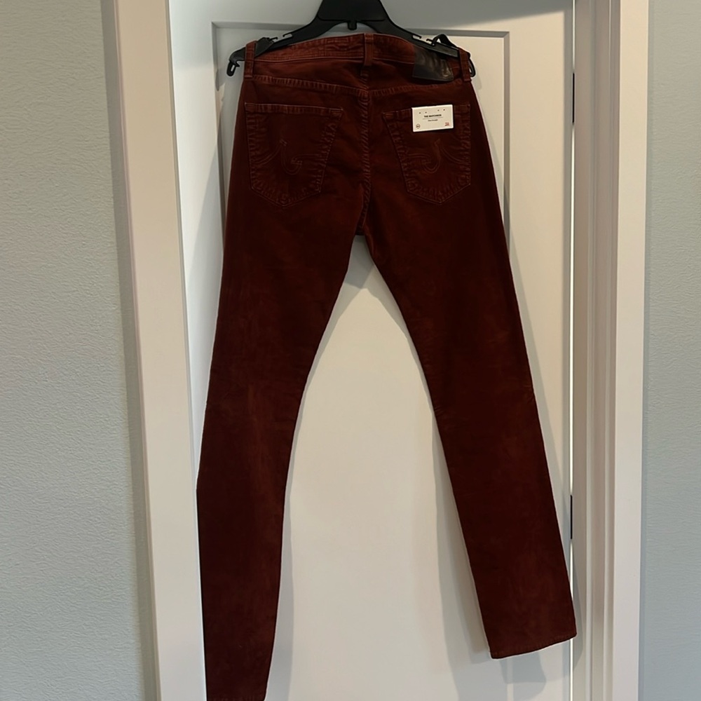 AG Corderoy (rust) the matchbox slim straight size 30